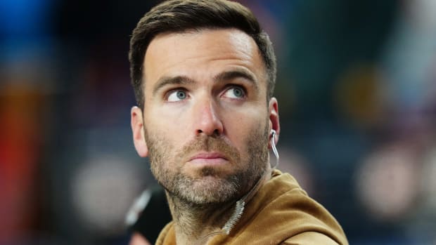 Browns quarterback Joe Flacco during Cleveland's 29-12 loss to the Broncos on Nov. 29, 2023.